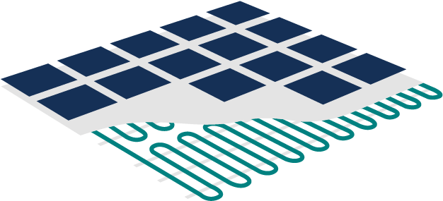 Radiating Floor - Lego Modular Building Roads Clipart (626x542), Png Download