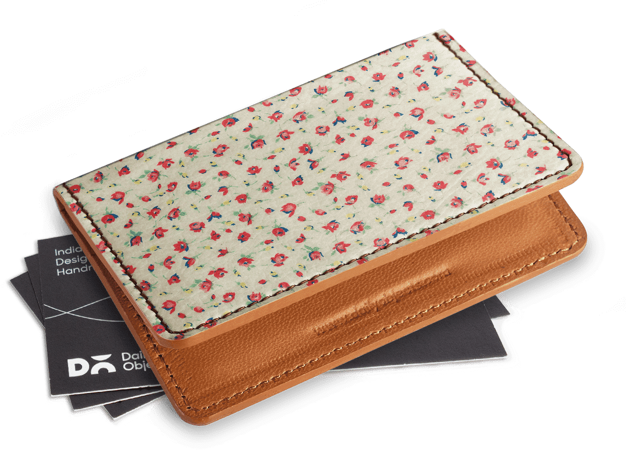 Dailyobjects Vintage Floral Card Wallet Buy Online - Coin Purse Clipart (1220x900), Png Download