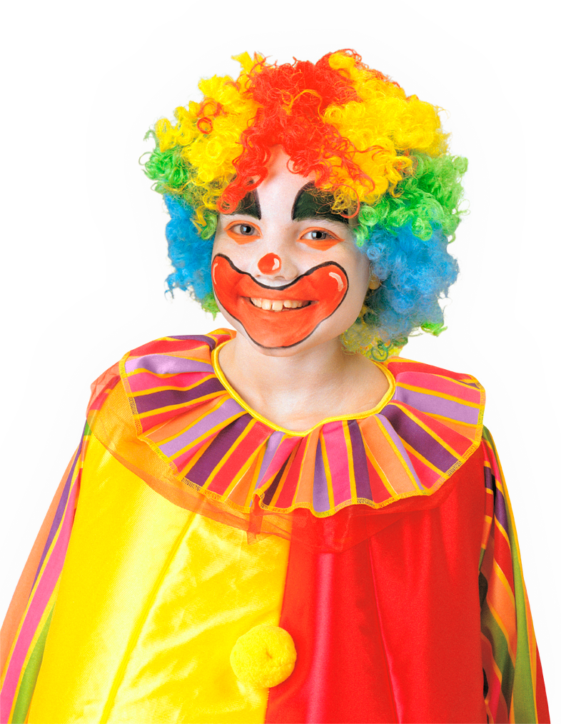 Clown Wig, , Large Clipart (786x1014), Png Download