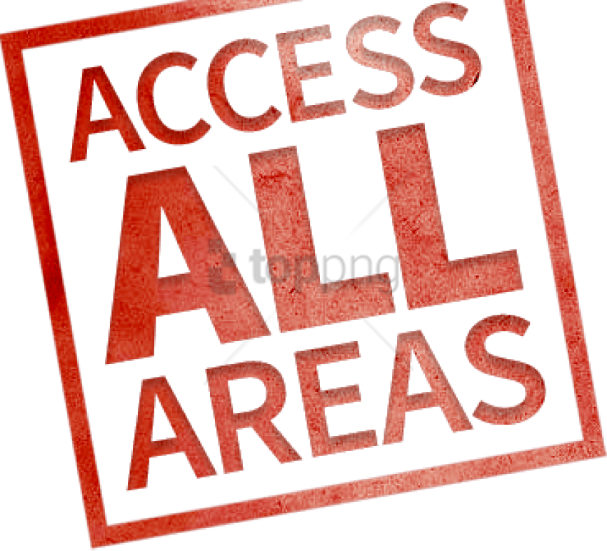 Free Png Access All Areas Stamp Png Image With Transparent - Access All Areas Png Clipart (850x772), Png Download