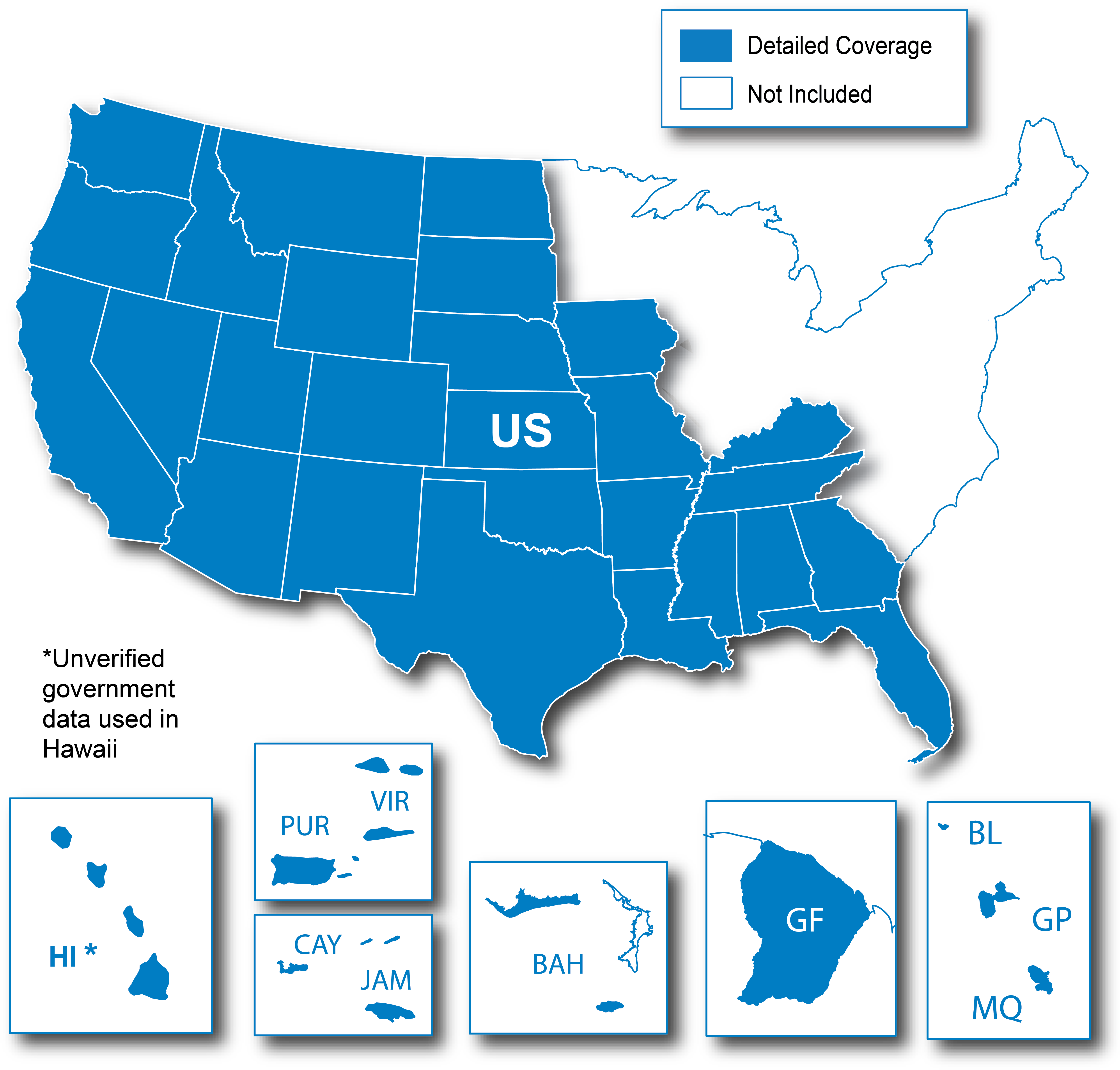 Includes The Following Countries And Territories - Tornado Alley North Texas Clipart (5208x5208), Png Download