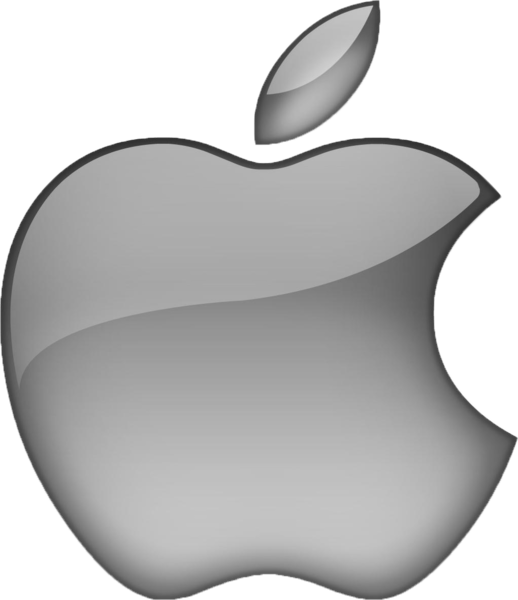 Apple Logo 1 - Apple Logo Without Background Clipart (518x600), Png Download