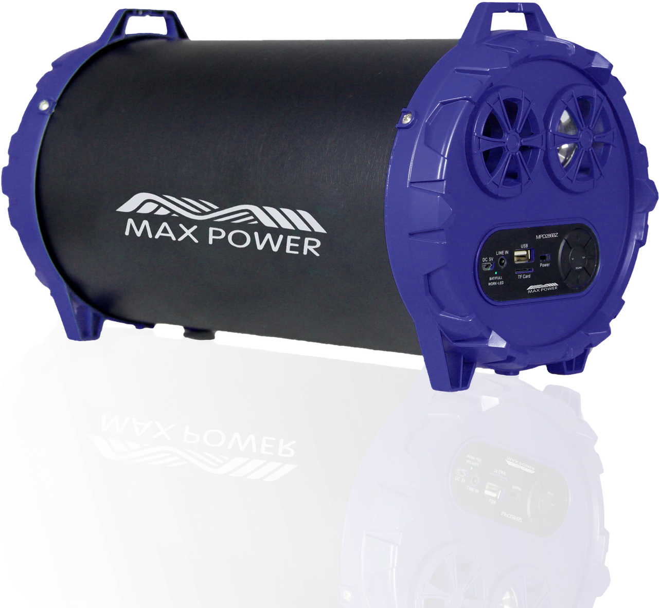 Max Power 286bz Heavy Duty Metal Bazooka Blue - Tool Clipart (1280x1193), Png Download