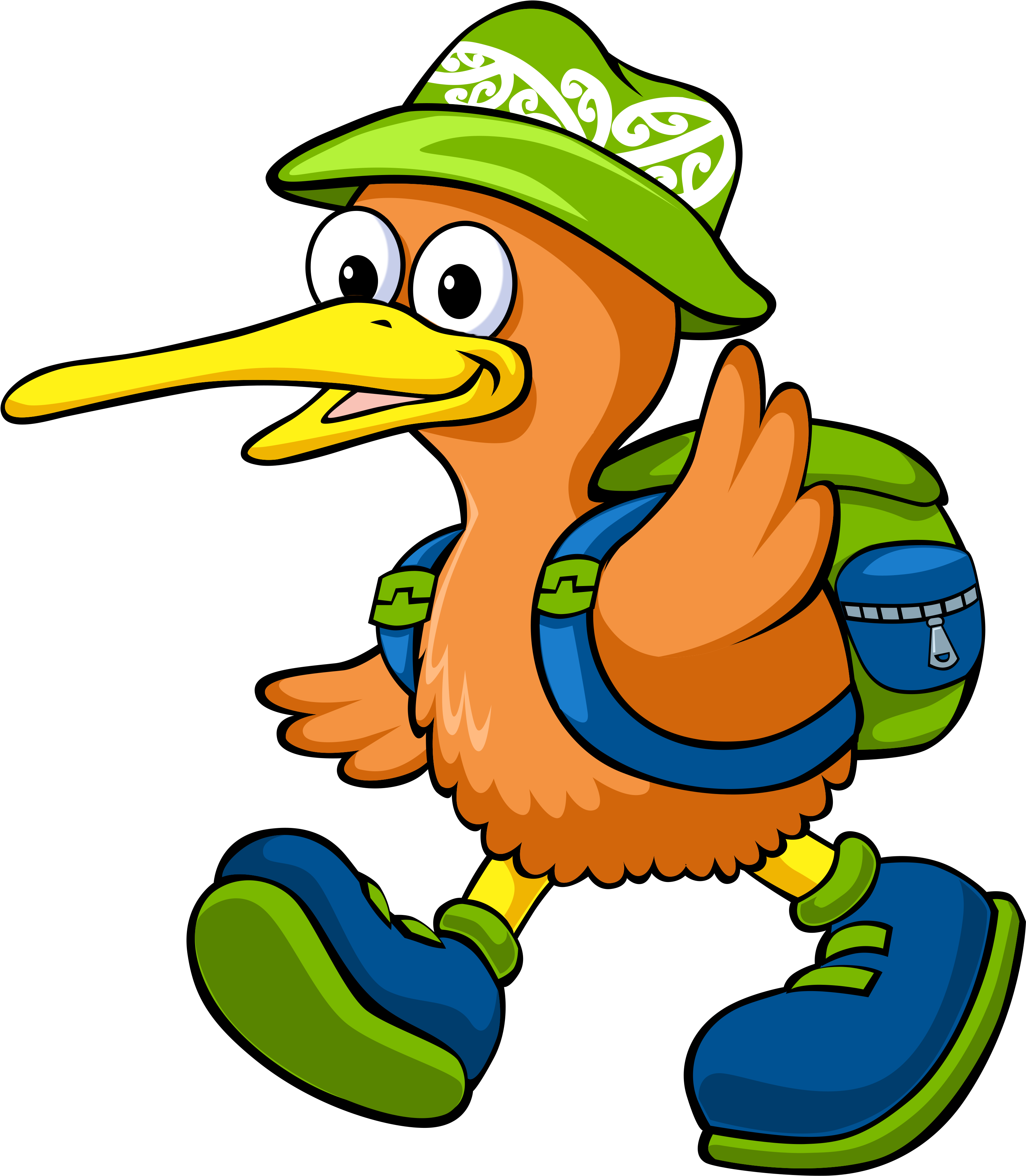 Clipart Wallpaper Blink - Kiwi Bird Nz Clip Art - Png Download (4146x4000), Png Download