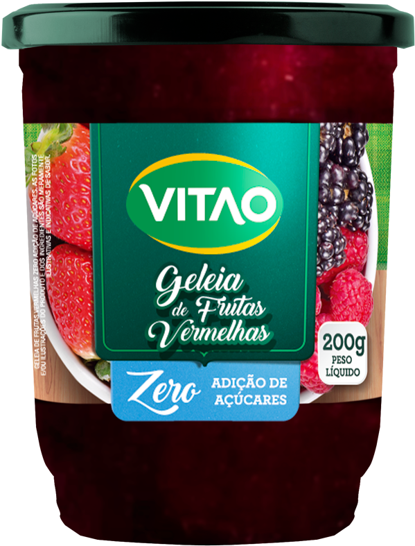 Geleia De Frutas Vermelhas - Doce De Leite Vitao Clipart (1000x1000), Png Download