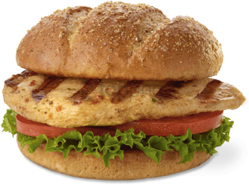 Free Png Grilled Chicken Png Png Image With Transparent - School Lunch Grilled Chicken Sandwich Clipart (850x612), Png Download