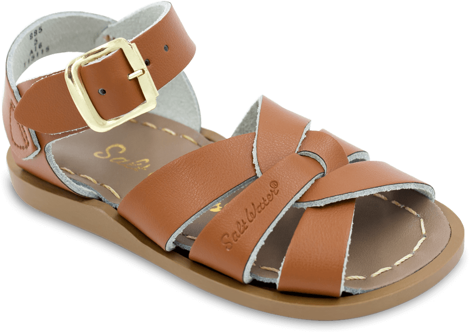 Girl's Salt Water Sandals Original Sandal Clipart (994x994), Png Download