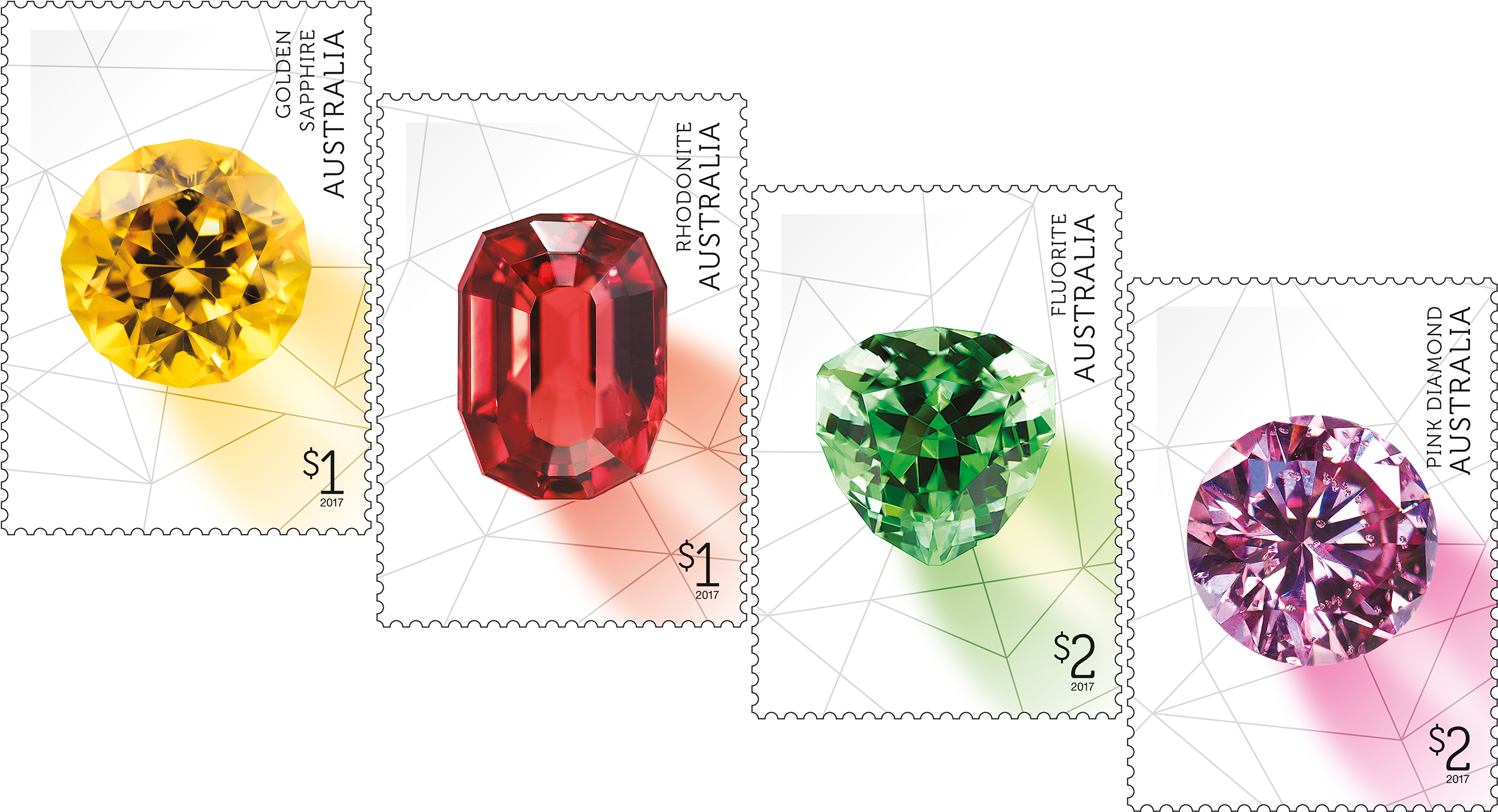Rare Beauties Stamp Issue - Australian Stamps 2017 Clipart (2400x1350), Png Download