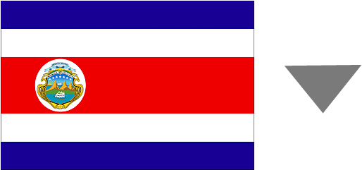 Reciba Noticias De - Bandera De Costa Rica Animada Grande Clipart (551x597), Png Download