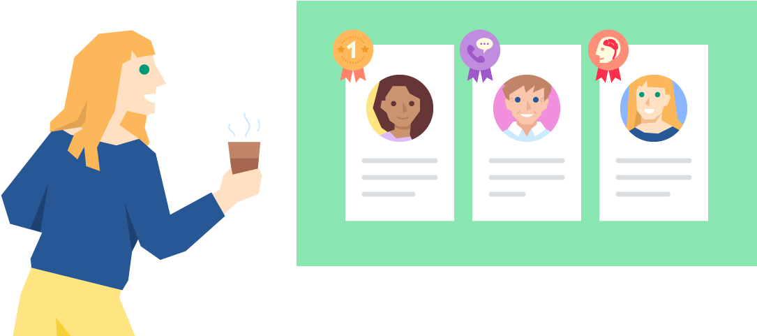 Employee Clipart Employee Celebration - Cartoon - Png Download (1085x481), Png Download