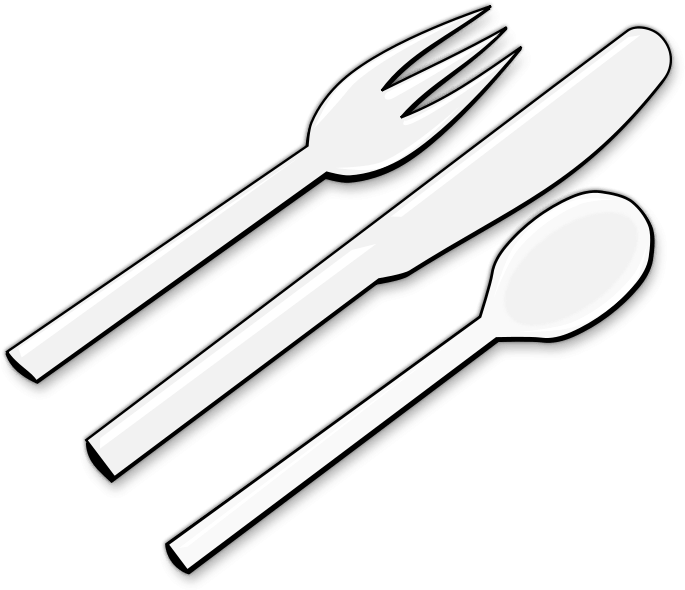 We Do Our Best To Bring You The Highest Quality Flatware - Clip Art Cutlery - Png Download (800x683), Png Download
