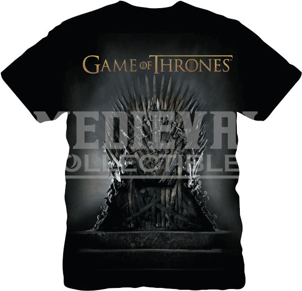 Game Of Thrones Iron Throne T Shirt - Game Of Thrones Clipart (600x600), Png Download