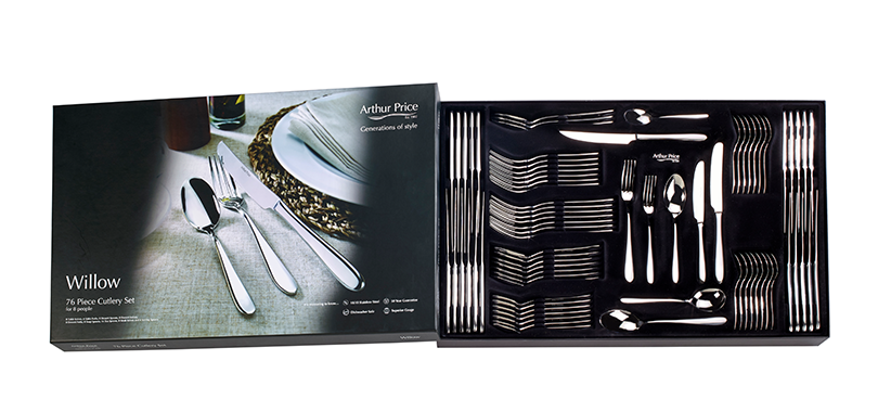 Willow 76 Piece Box Set - Blade Clipart (1000x778), Png Download