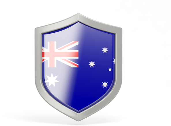 Illustration Of Flag Of Australia - New Zealand Flag Shield Clipart (640x480), Png Download