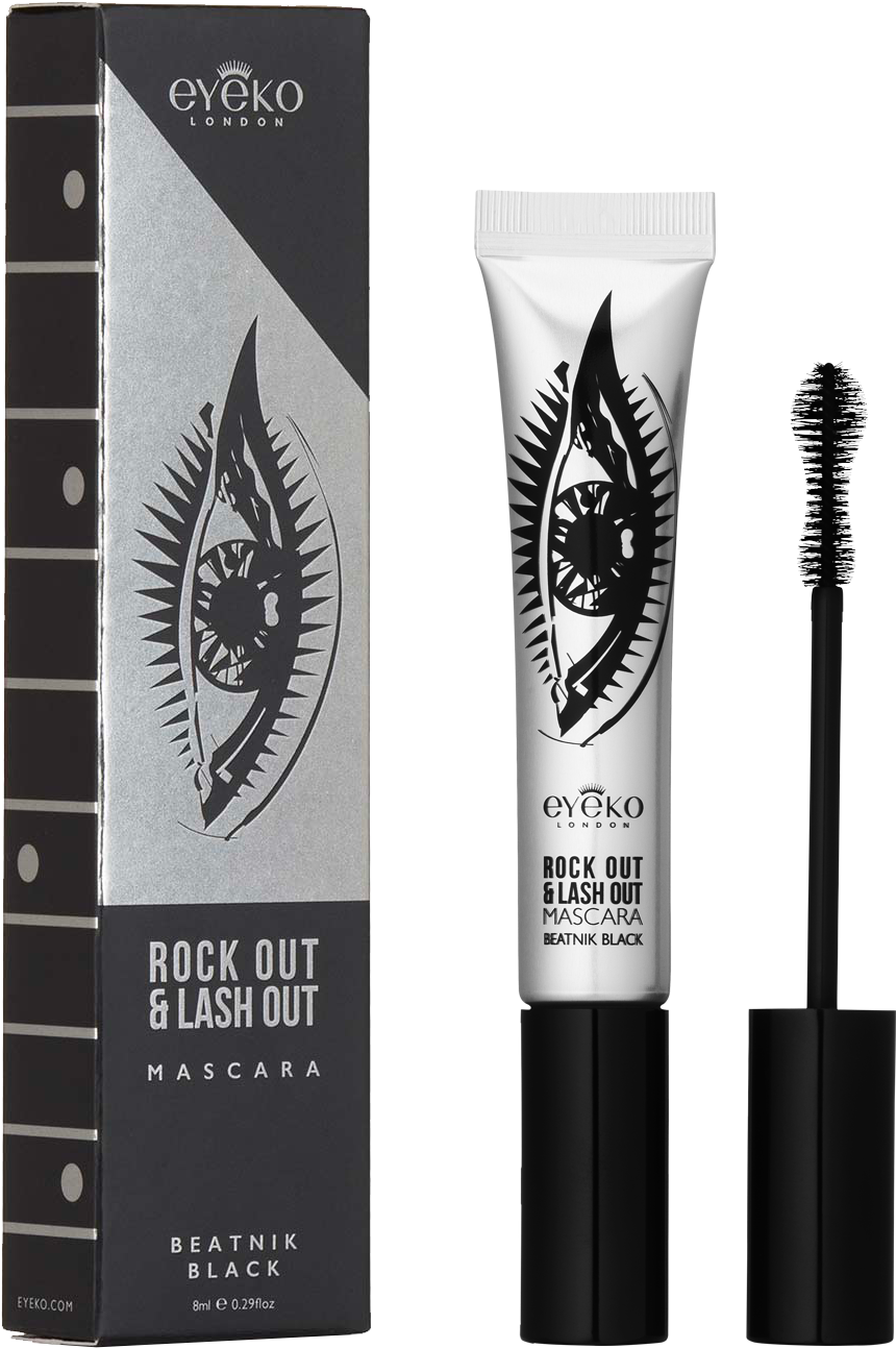 Rock Out & Lash Out Mascara - Eyeko Clipart (1200x1620), Png Download