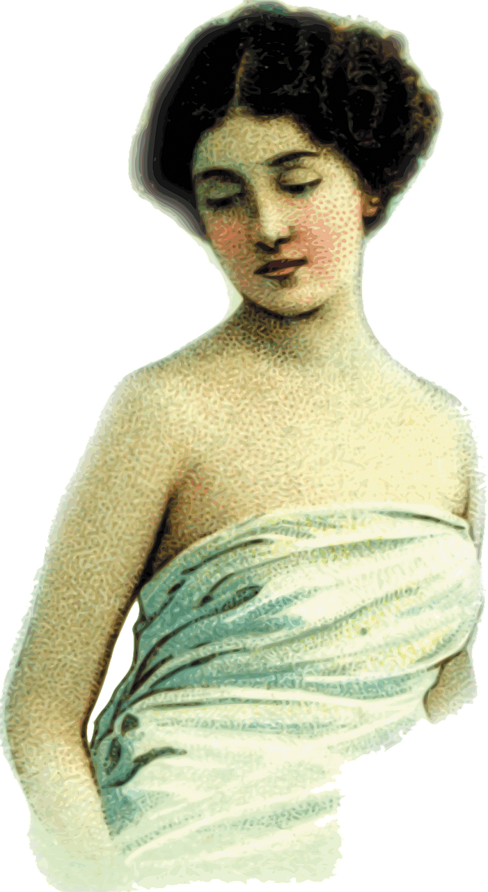 Lady Woman Girl Vintage Female Png Image - Girl Clipart (701x1280), Png Download