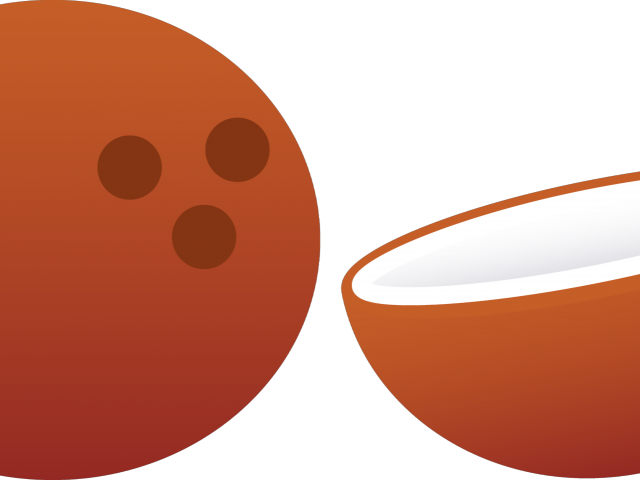 Bowling Clipart Coconut - Circle - Png Download (640x480), Png Download