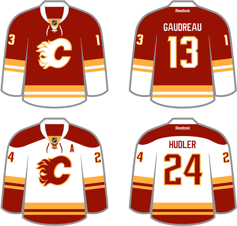Flames - Sports Jersey Clipart (978x815), Png Download