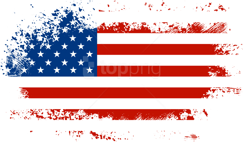 Free Png Download America Flag Png Png Images Background - American Flag Png Transparent Clipart (850x495), Png Download