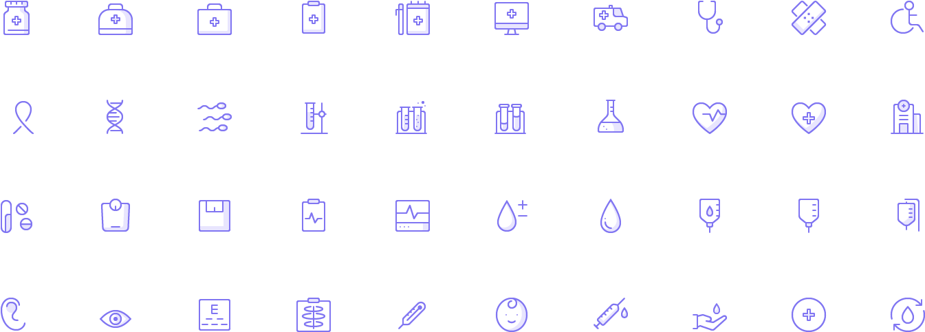 Medical - Cobalt Blue Clipart (1360x482), Png Download