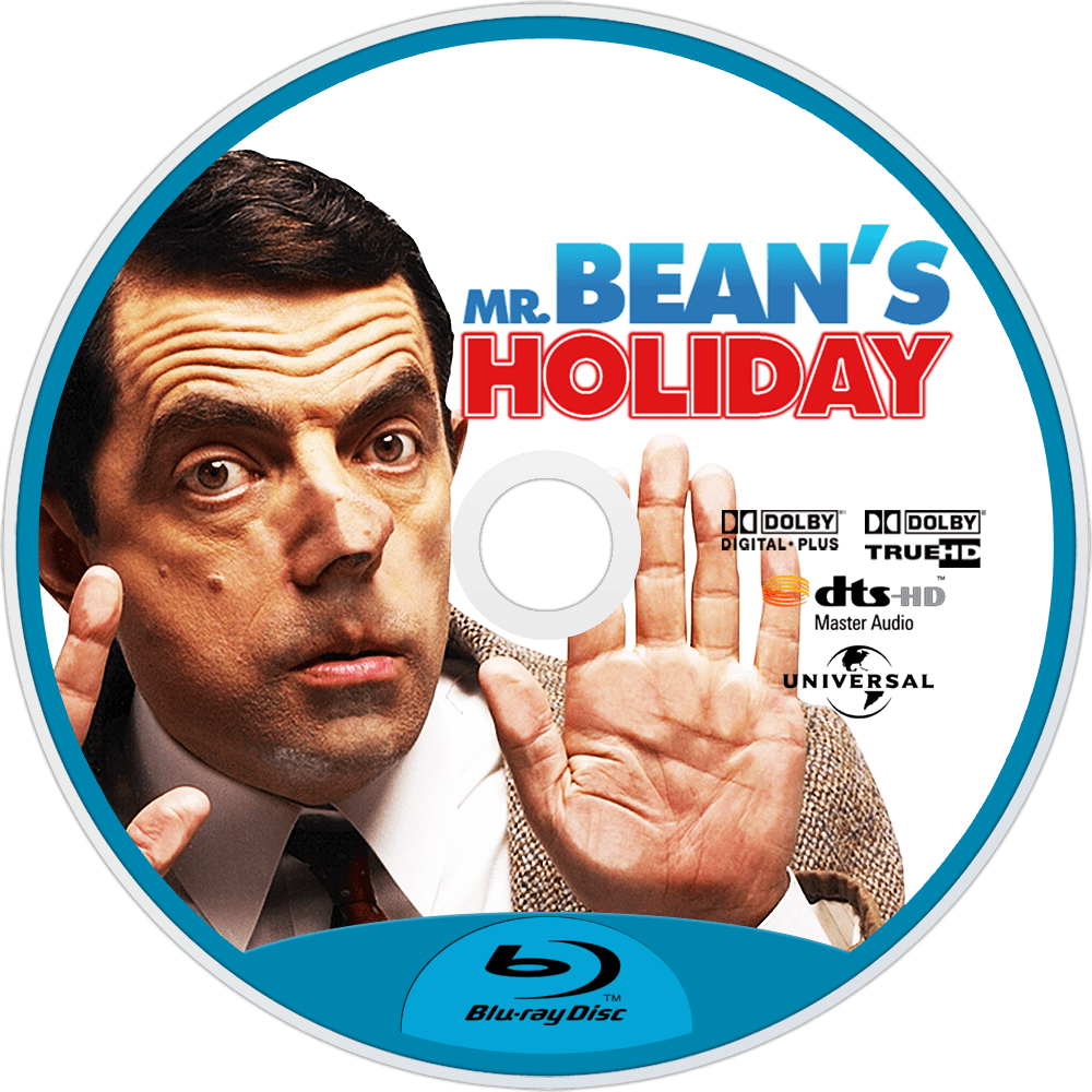 Mr Bean S Holiday Fanart Tv - Mr Bean Holiday Dvd Disc Clipart (1000x1000), Png Download