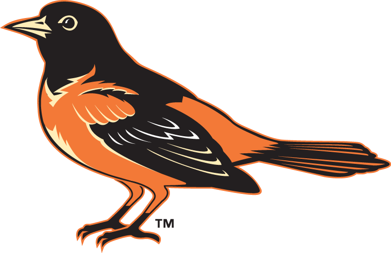 Baltimore Orioles Lifelike Bird Hat Logo - Baltimore Oriole Clip Art - Png Download (780x505), Png Download