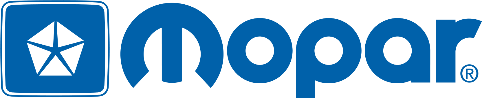 Mopar Vintage Logo - Logo De Mopar Png Clipart (1680x356), Png Download