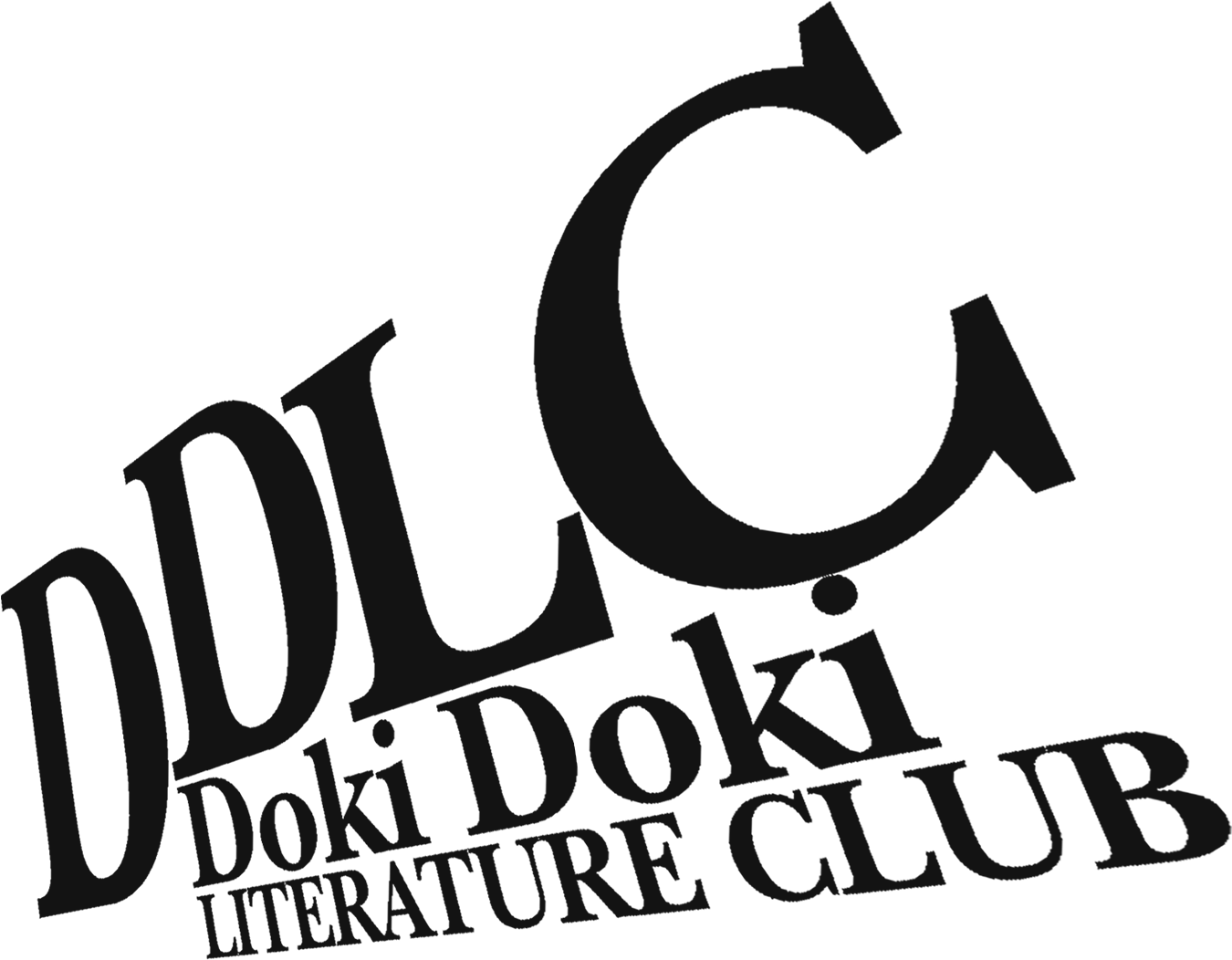Doki Doki Literature Club Persona Clipart (1554x1106), Png Download
