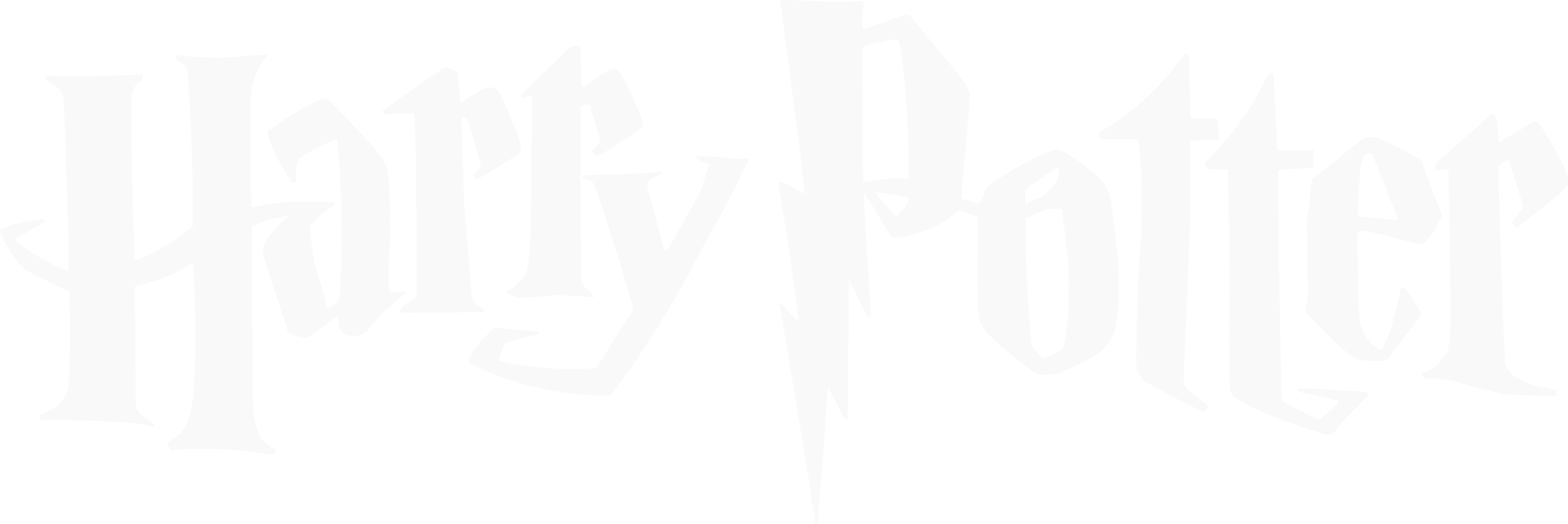 Harry Potter Logo - Harry Potter Logo White Clipart (3500x1171), Png Download