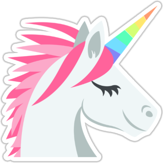 Don't Stop Believin' - Don T Stop Believin Unicorn Clipart (562x563), Png Download