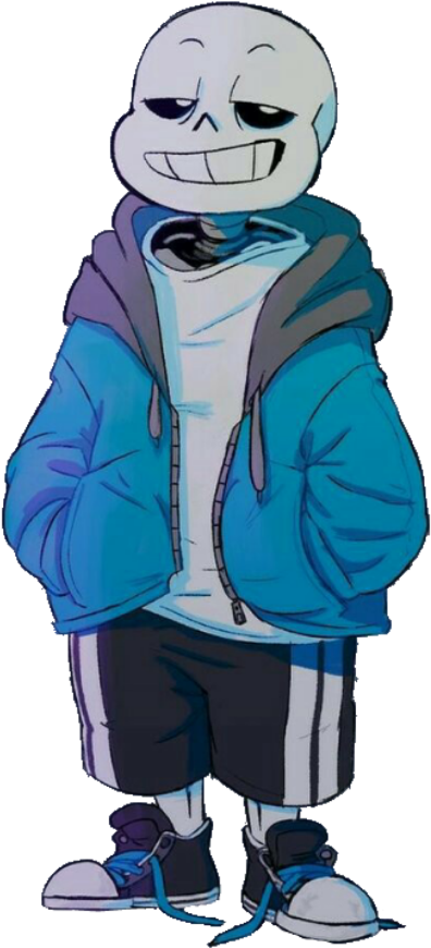 #sans #undertale #blue #skeleton #sansundertale #undertalesans - Sans Hands In Pockets Clipart (1024x1024), Png Download