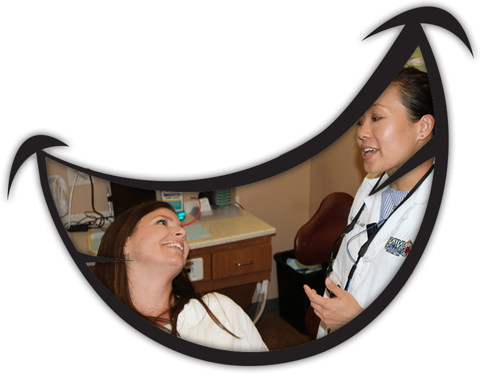 Adult Dentistry Smile - Girl Clipart (966x752), Png Download