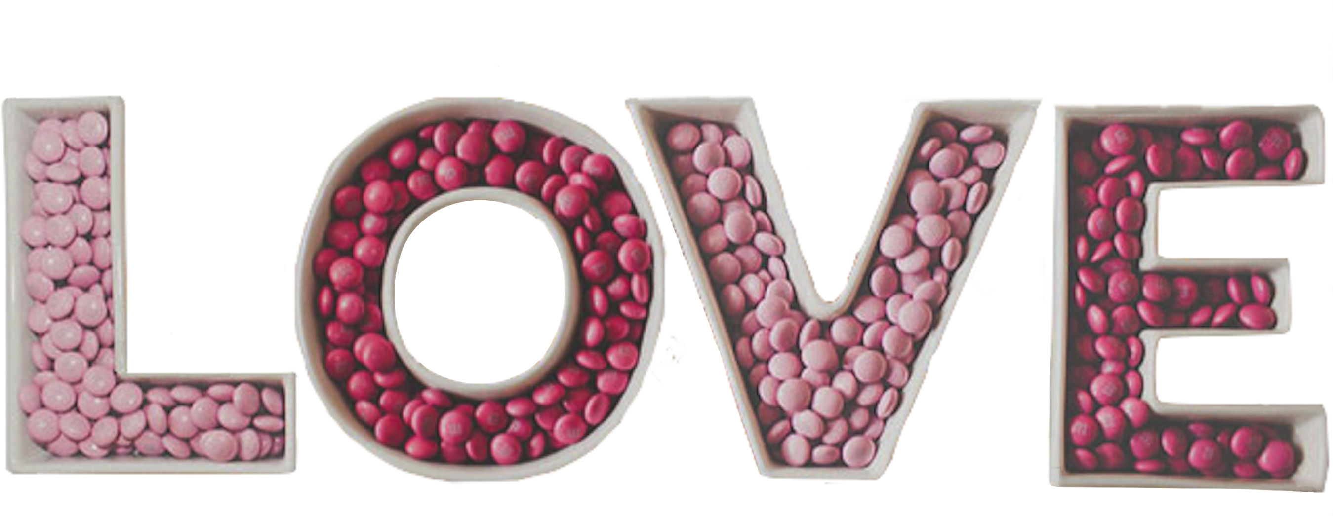Love Candy Dish Image - Bead Clipart (2708x1808), Png Download