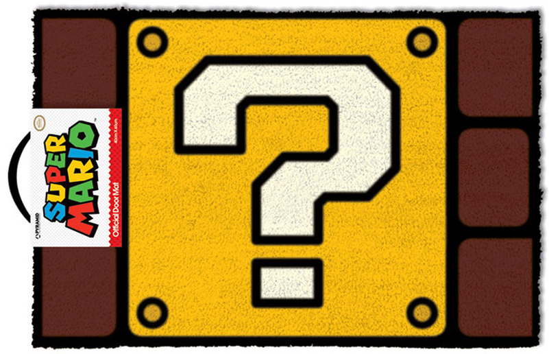Mario Question Block Svg Clipart (800x800), Png Download
