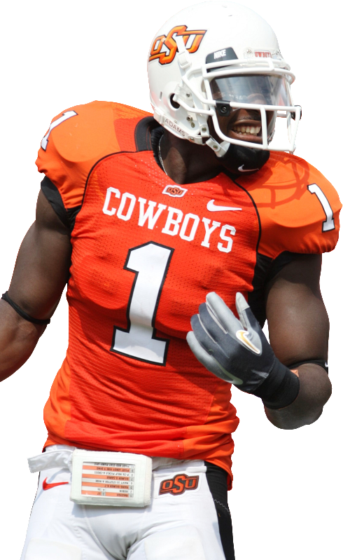 Dez - Dez Bryant Oklahoma State Clipart (490x799), Png Download