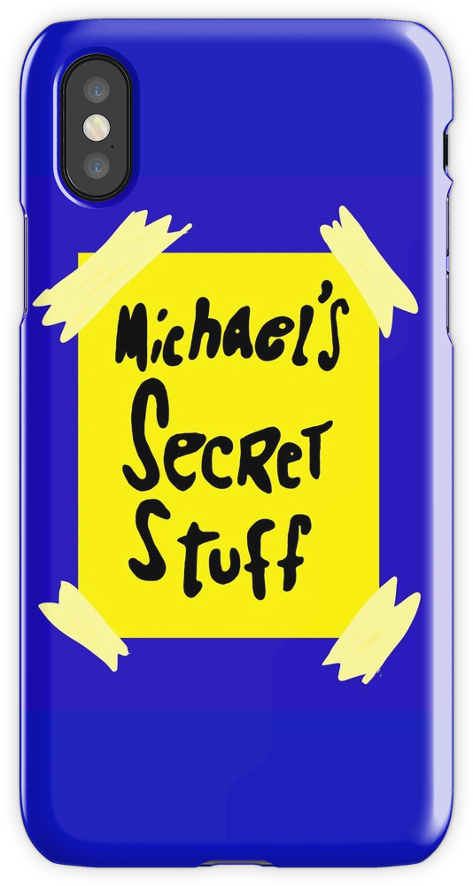 Michael's Secret Stuff - Space Jam Iphone Case Clipart (750x1000), Png Download