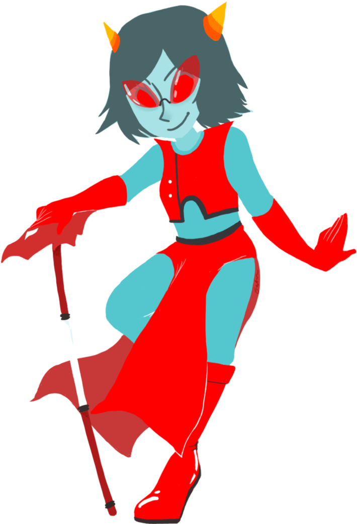 Red Glare Png - Terezi Redglare Outfit Clipart (752x1063), Png Download