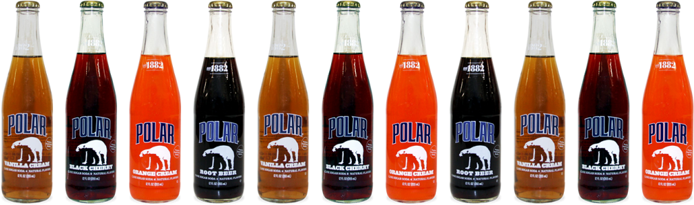 Cane Sugar Soda - Glass Bottle Clipart (1024x376), Png Download