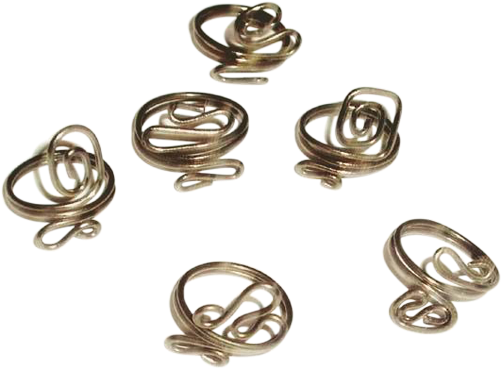 'fara' Ring Set - Body Jewelry Clipart (600x600), Png Download