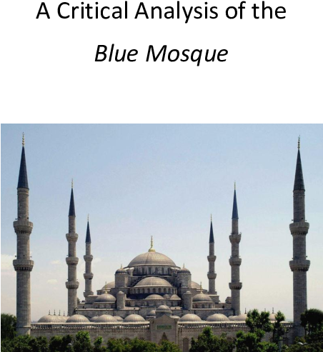 Docx - Sultan Ahmed Mosque Clipart (595x842), Png Download