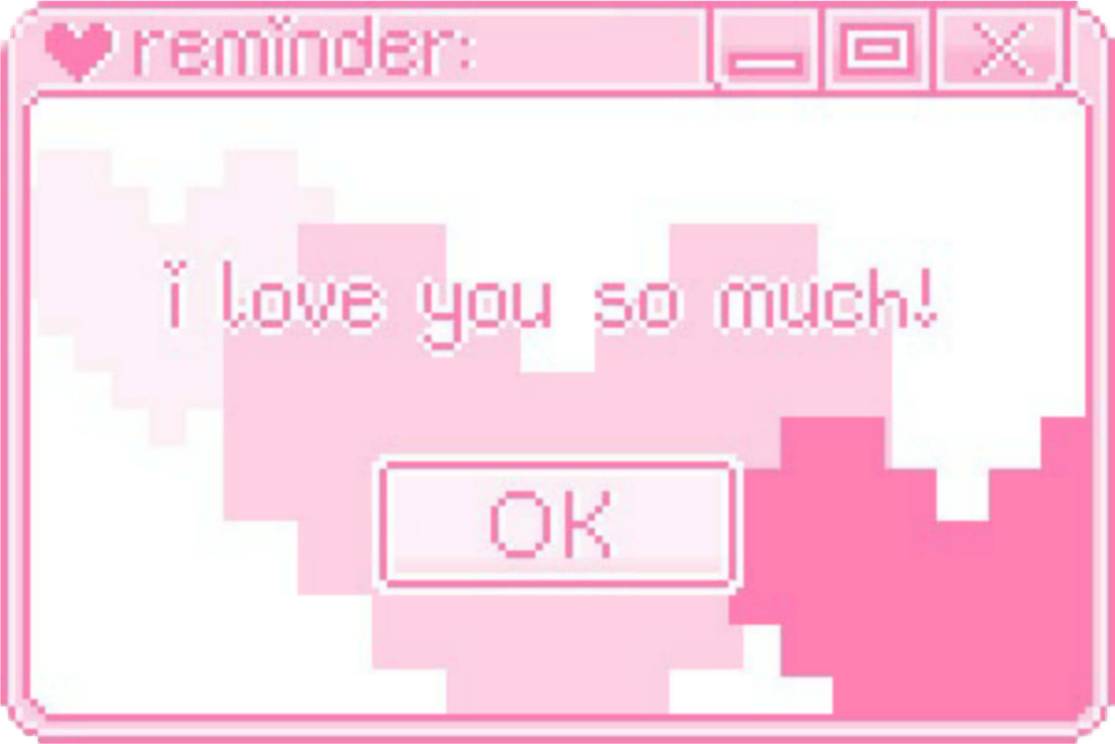 Aesthetic Pixel Pink Love Vaporwave Computer Windows - Pixel Tumblr Png Clipart (2289x2289), Png Download