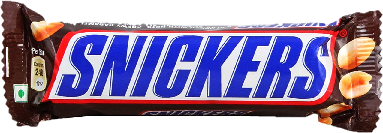 4%4% Off - Snickers Chocolate 50g Clipart (1500x793), Png Download