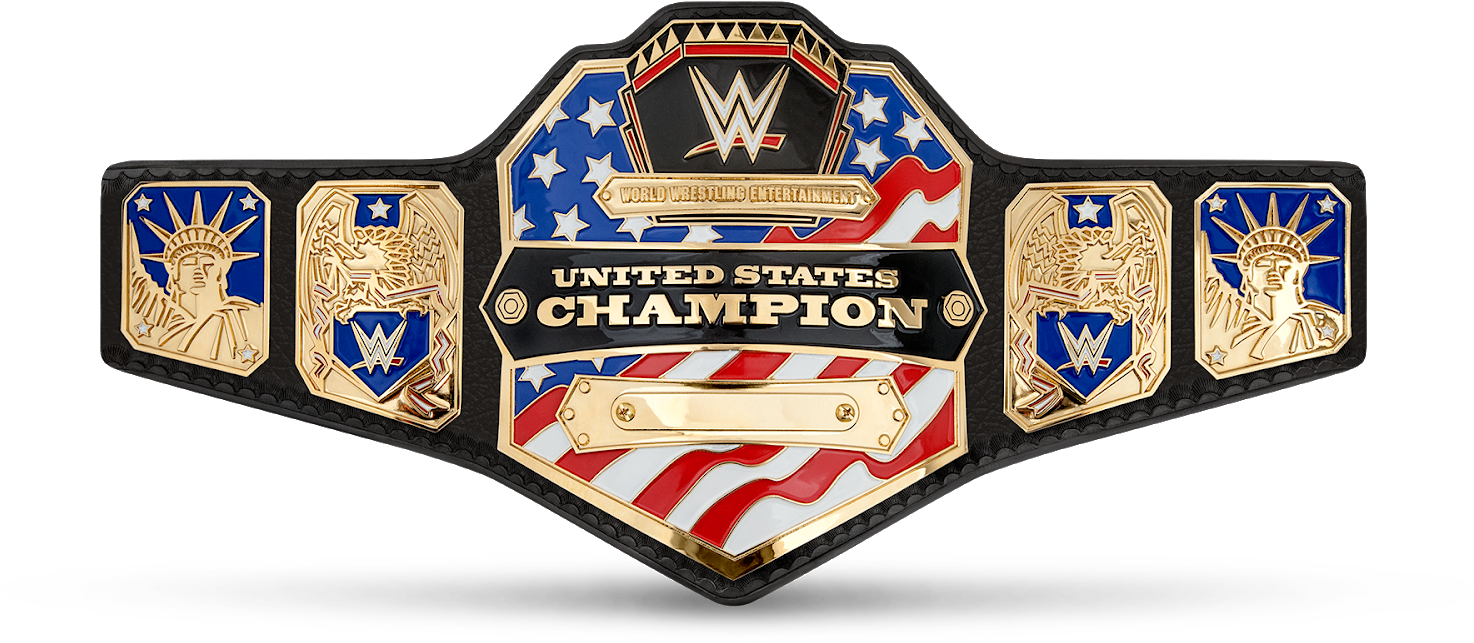 Current Wwe United States Champion Title Holder - Wwe United States Championship 2016 Clipart (1600x900), Png Download