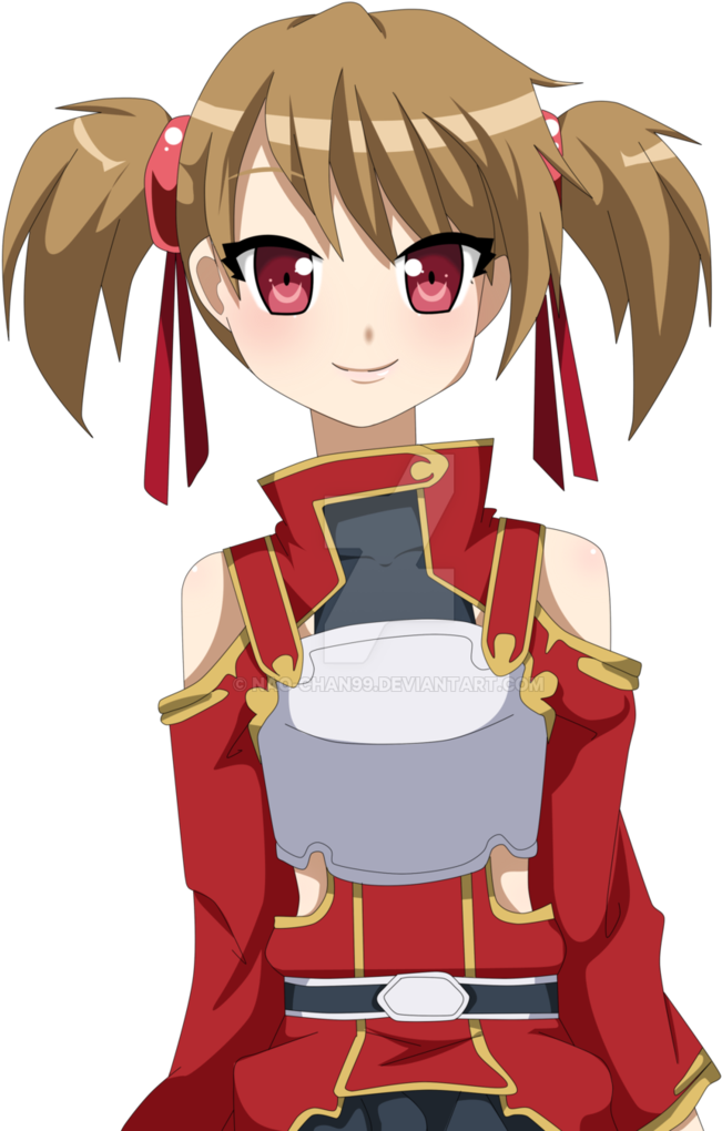 Sao Transparent Silica - Chibi Silica Sword Art Online Clipart (774x1032), Png Download