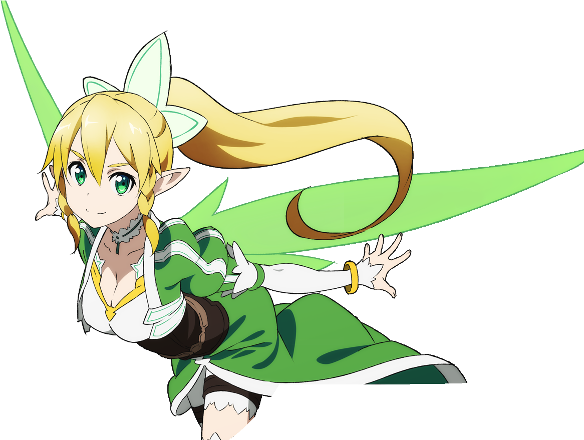 Sword Art Online Memory Defrag Guide - Sword Art Online Leafa Png Clipart (1480x878), Png Download