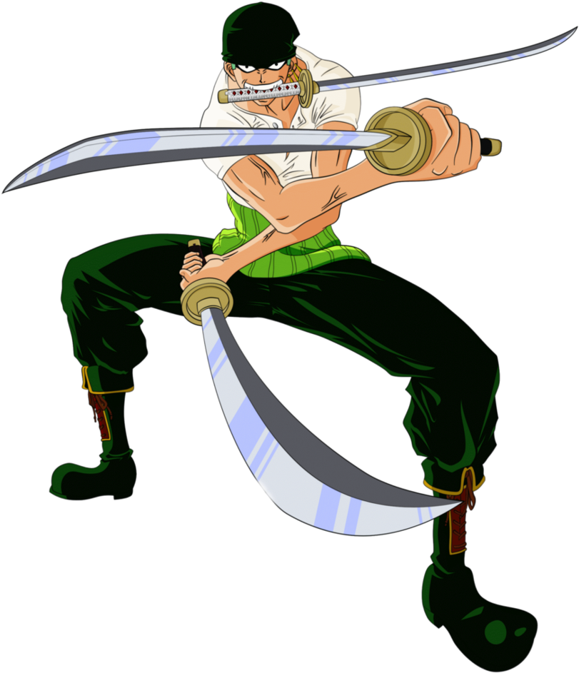 Roronoa Zoro , Png Download - One Piece Zoro Png Clipart (811x943), Png Download