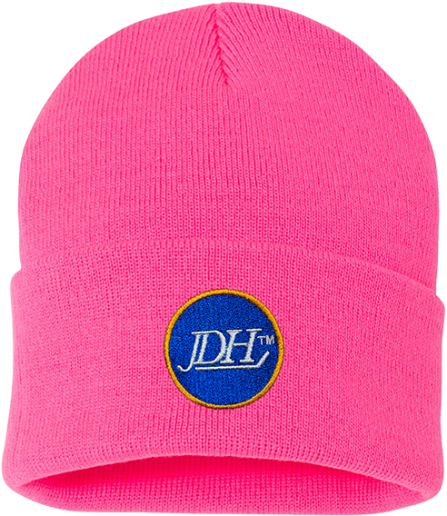 Neon Pink Winter Hat - Beanie Clipart (750x762), Png Download