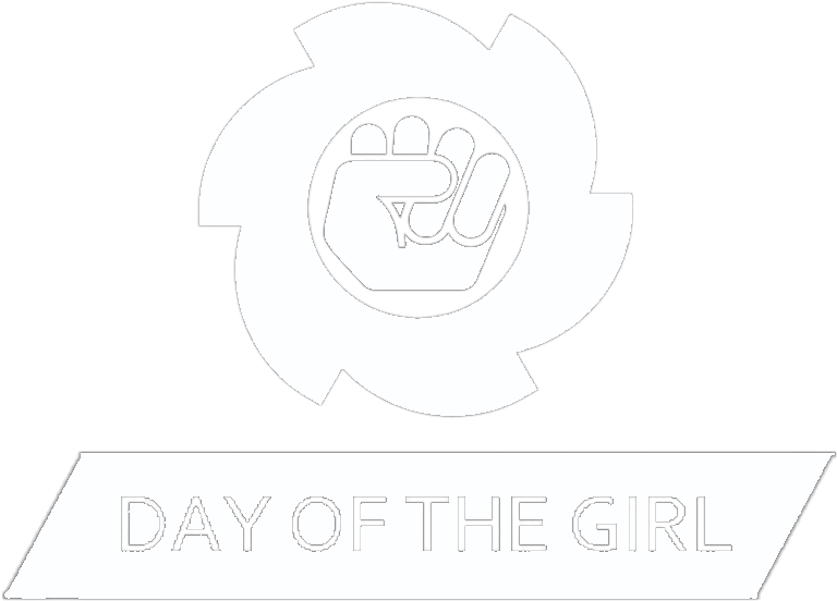 Day Of The Girl Logo Clipart (834x611), Png Download