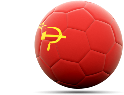 Illustration Of Flag Of Soviet Union - Soccer Ball Clipart (640x480), Png Download