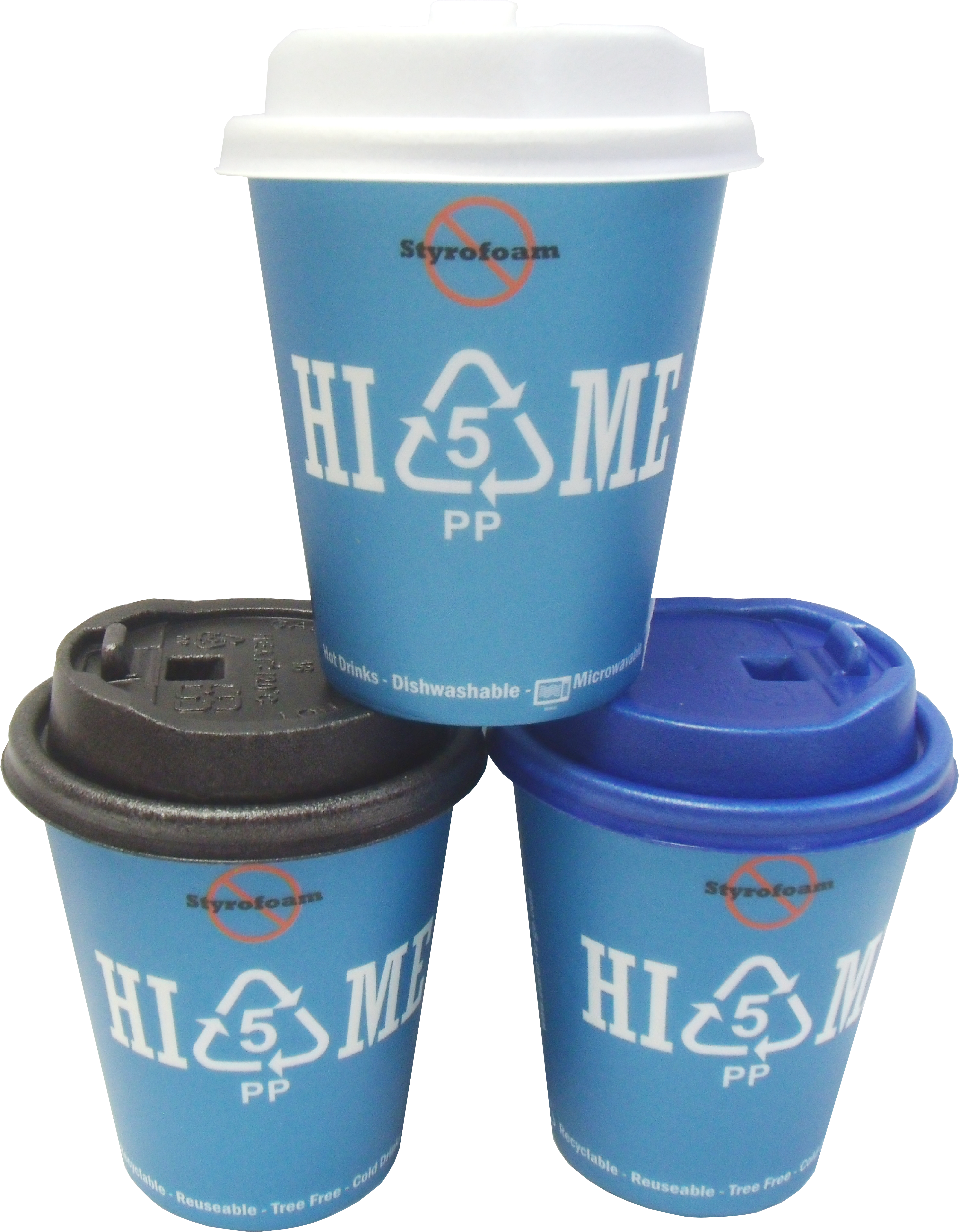 Hi Me Pp Cups And Lids Are Reusable, Dishwasher Safe, Clipart (9001x6750), Png Download